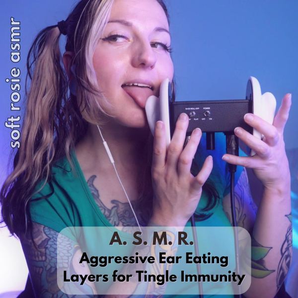 A.S.M.R. Aggressive Ear Eating Layers for Tingle Immunity, Pt. 16