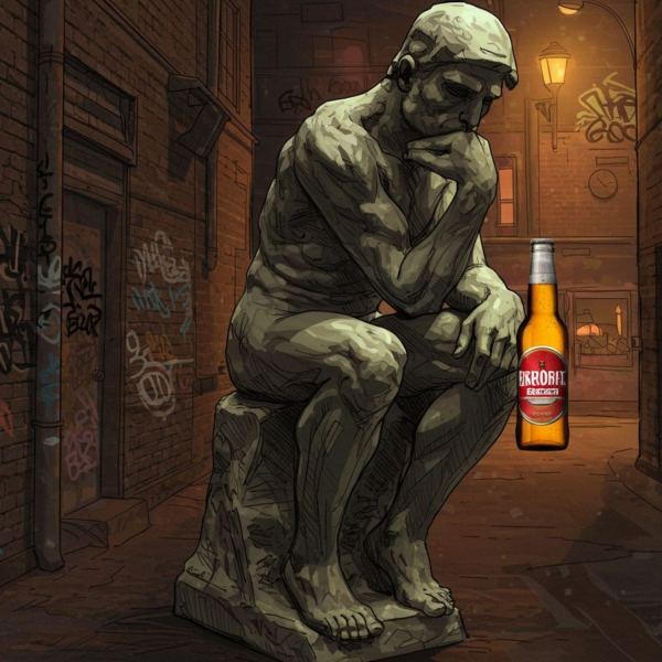 I Think I Think Better When I'm Drinkin