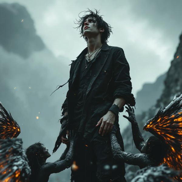 Bloodied feathers fall like rain - feat. Sophia