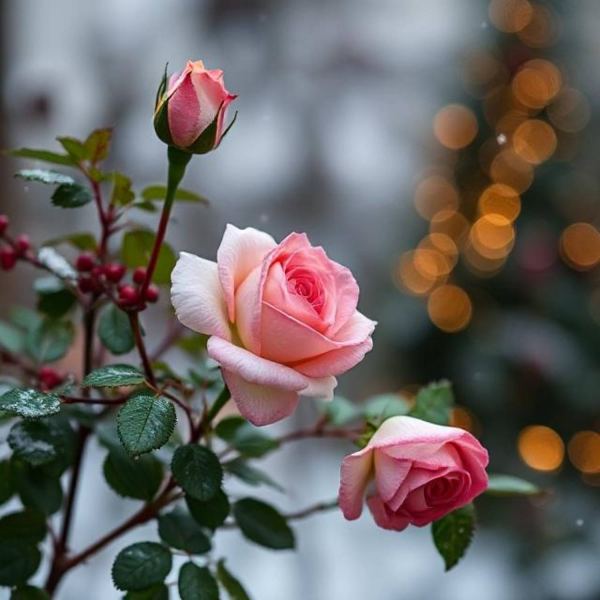 LO, HOW A ROSE E'ER BLOOMING