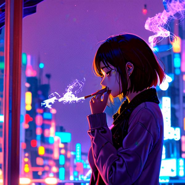 City at midnight