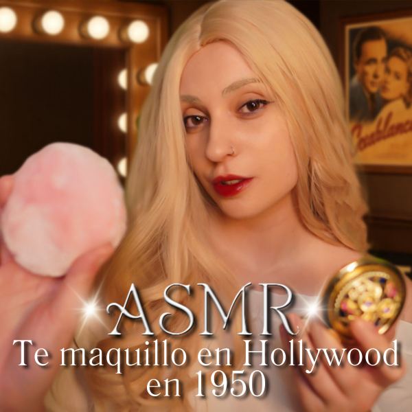 ASMR Te maquillo en Hollywood en 1950