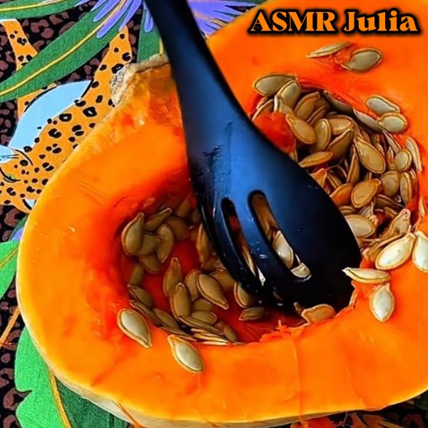 Dry Pumpkin Seeds ASMR