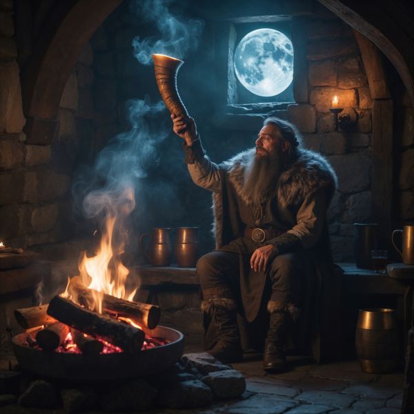 The Mead Horn and the Moon