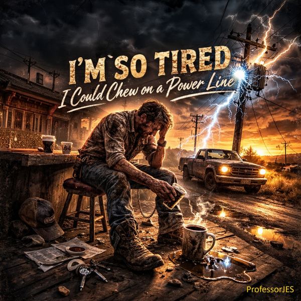 I'm So Tired I Could Chew On A Power Line