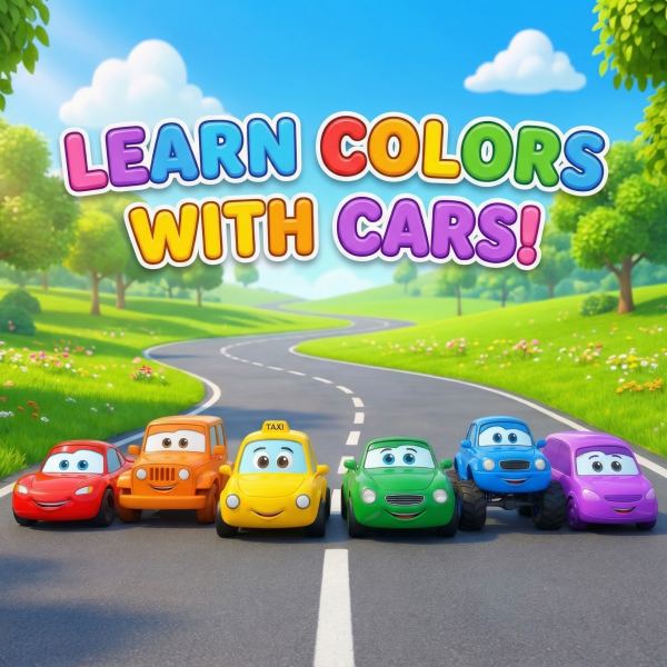 Learn Colors With Cars