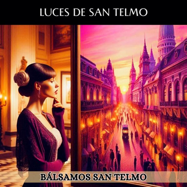 Luces sobre los tejados en la calle Defensa