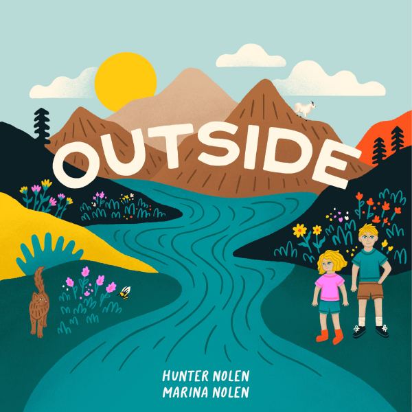 Outside