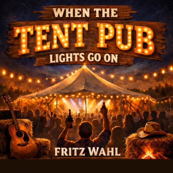When the tent pub lights go on
