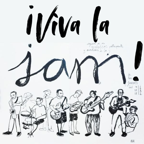 por la noche