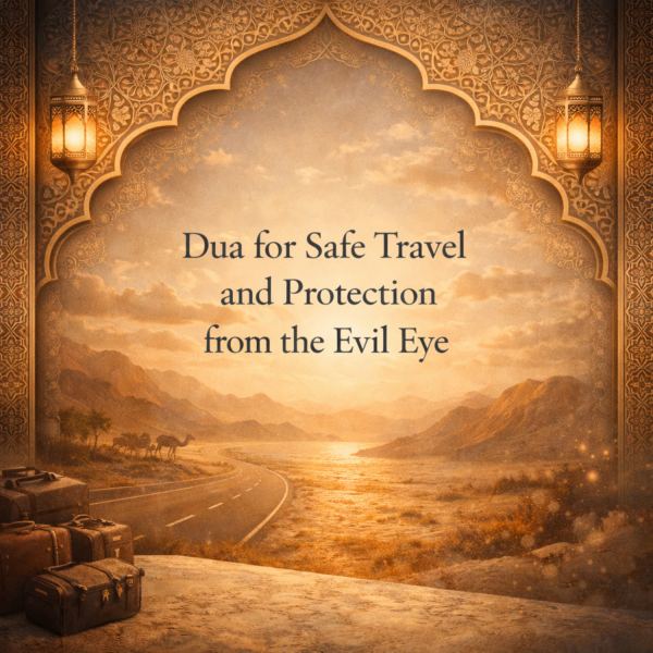 Dua for Safe Travel and Protection from the Evil Eye