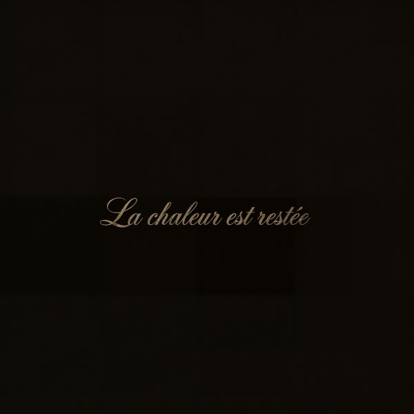 La chaleur est rest&eacute;e