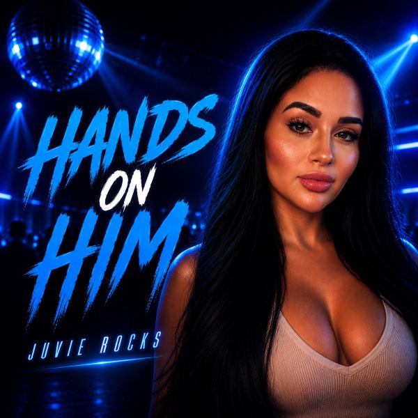 Hands on him