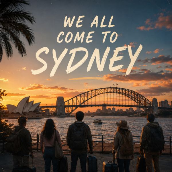 We all come to Sydney