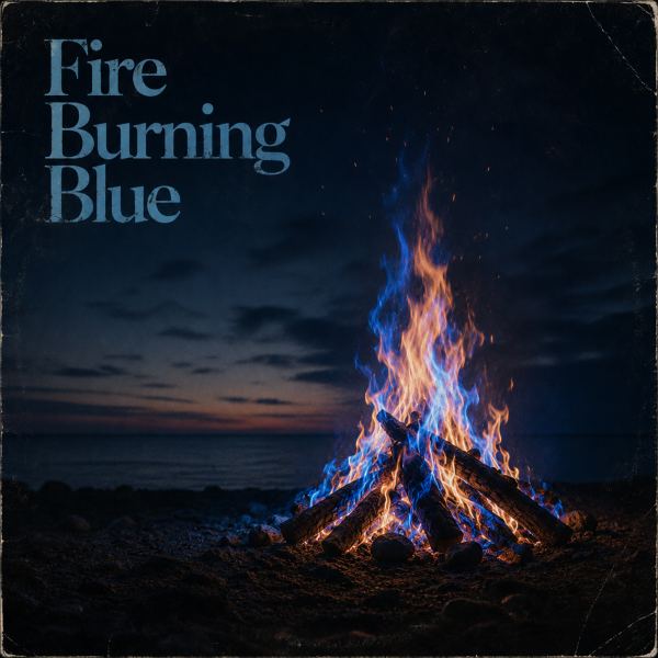 Fire Burning Blue