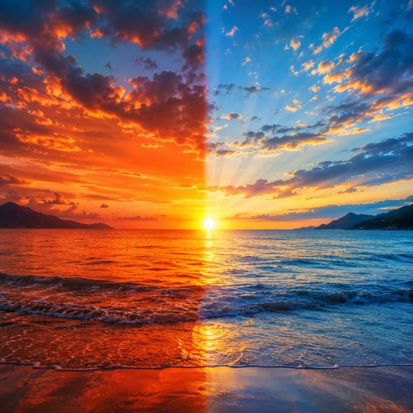 Sunrise or Sunset