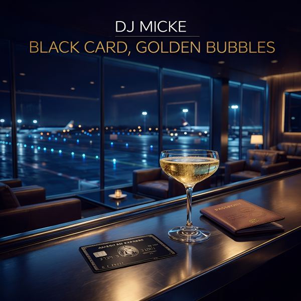 Back Card, Golden Bubbles