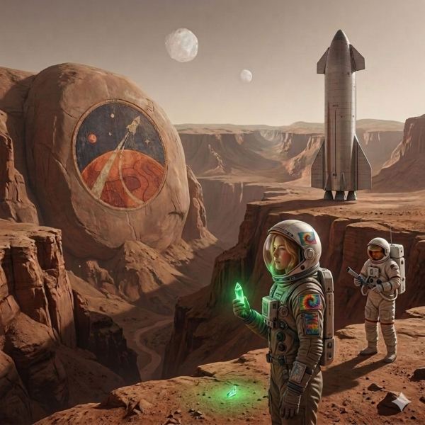 Ethereal Sonic Journey to Mars