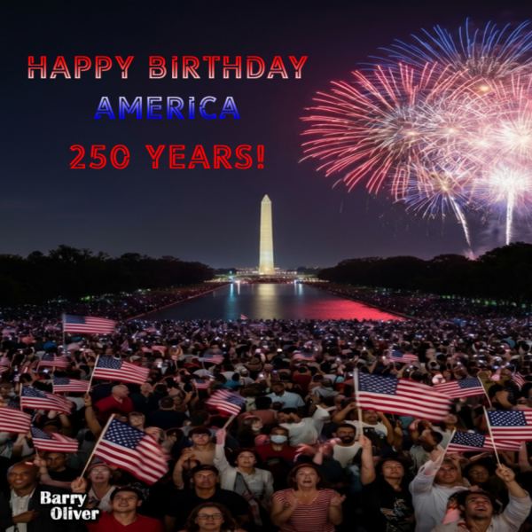 Happy Birthday America 250 Years!