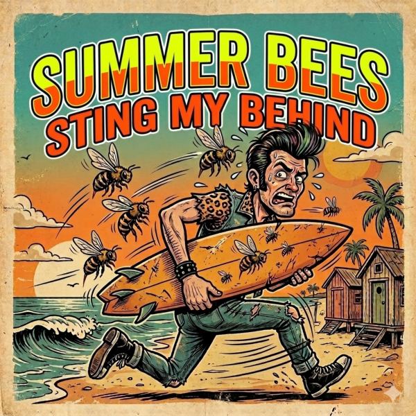 Summer Bees Sting My Behind