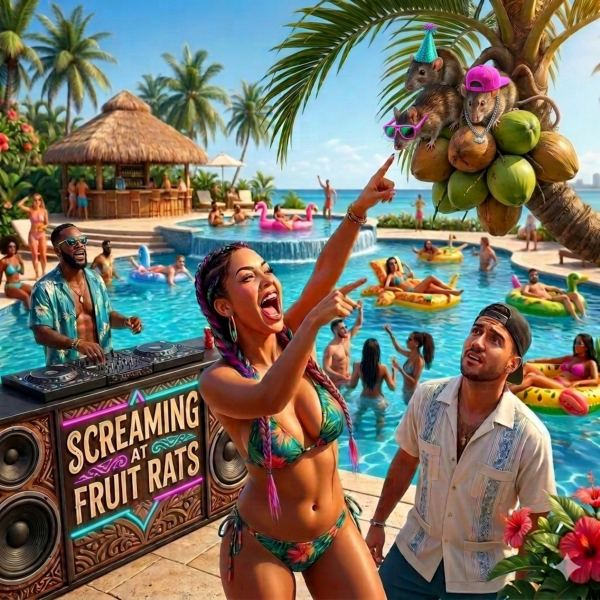 Screaming at Fruit Rats