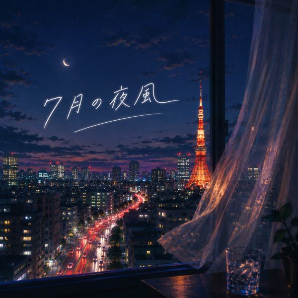 7月の夜風