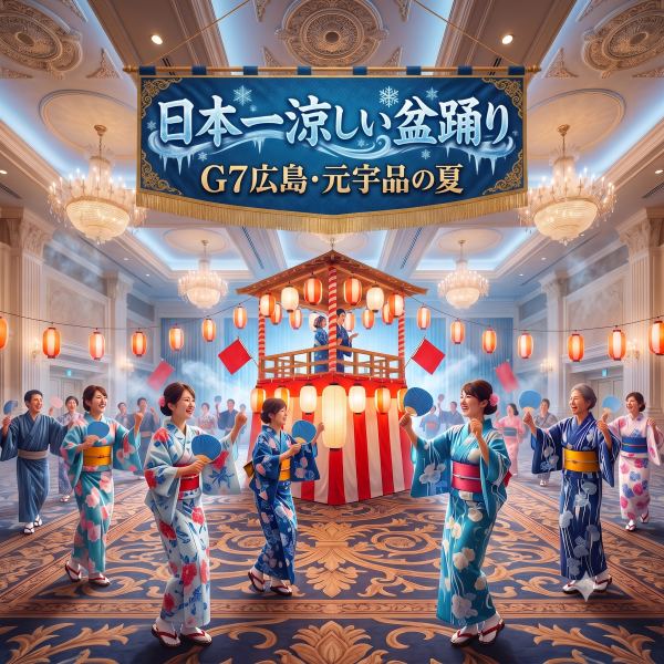 日本一涼しい盆踊り G7広島・元宇品の夏
