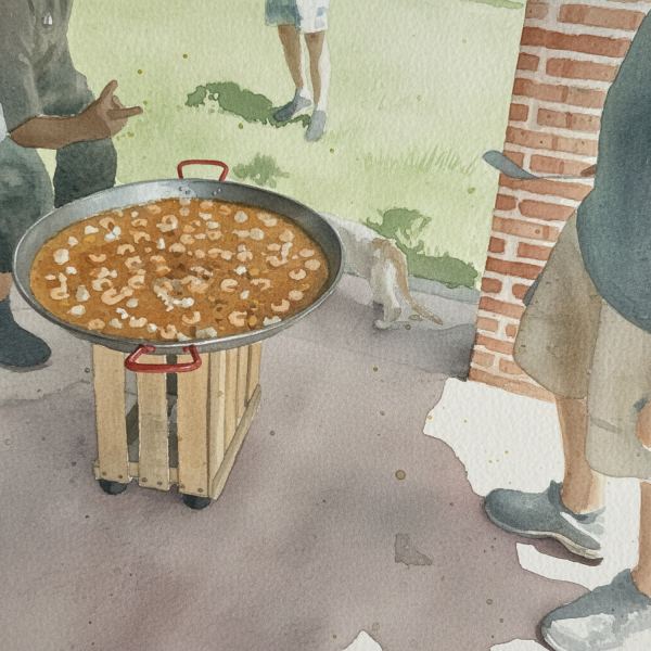 Paella salvaje