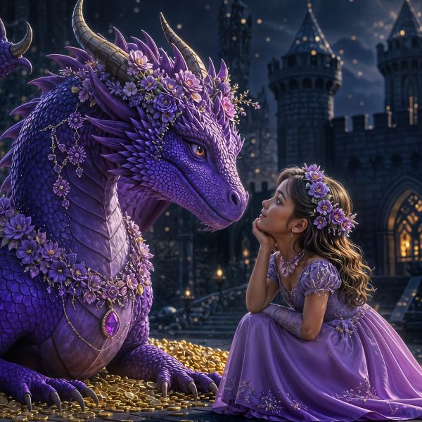 The Orphan Girl Found Her Mother in a Dragon