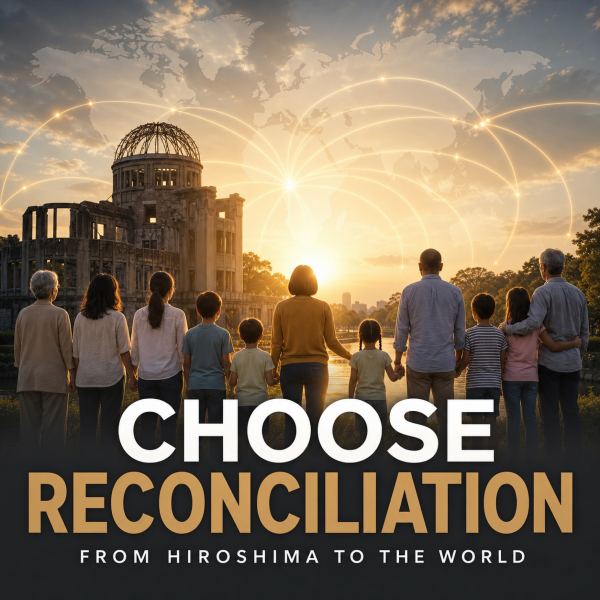 CHOOSE RECONCILIATION FROM HIROSHIMA TO THE WORLD
