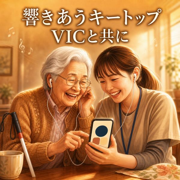 響きあうキートップ VICと共に