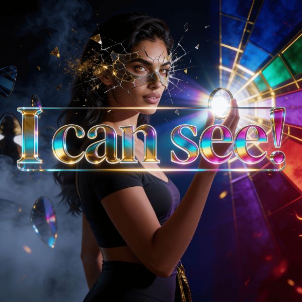 I can see!