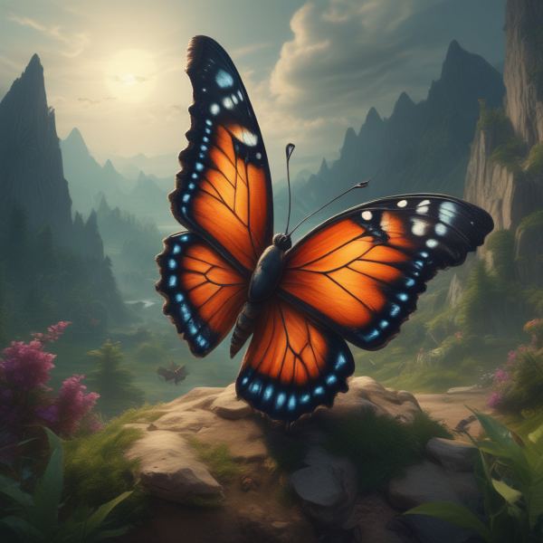 Stoic Butterfly