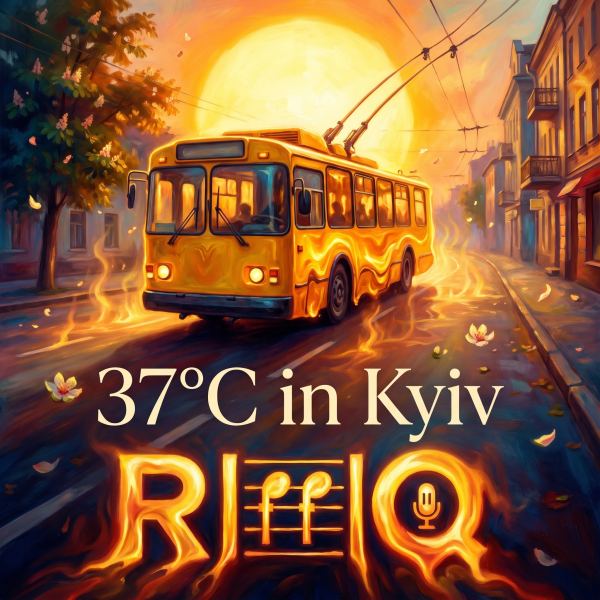 37&deg;С in Kyiv
