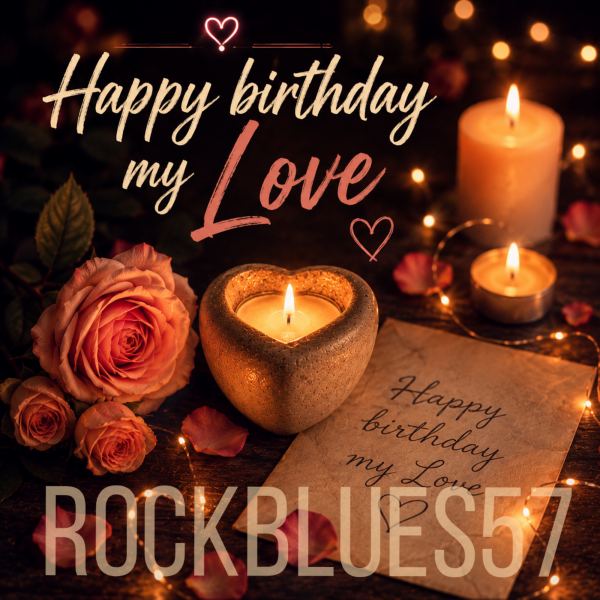 Happy birthday my Love