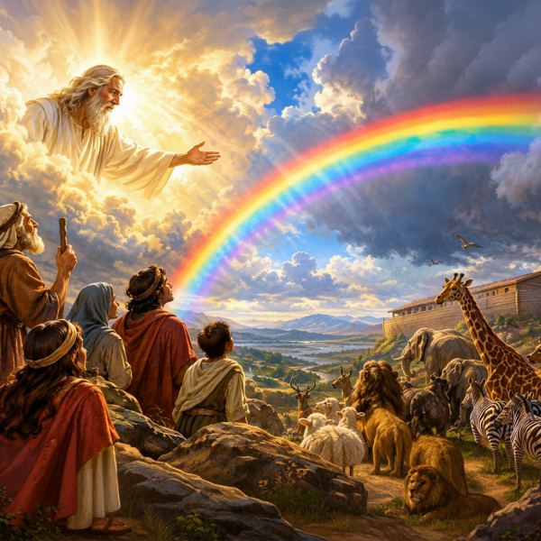 He Gave Us The Rainbow.
