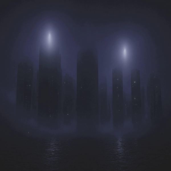 In der Dunkelheit der Nacht
