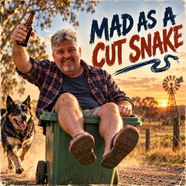 Mad as a cut snake