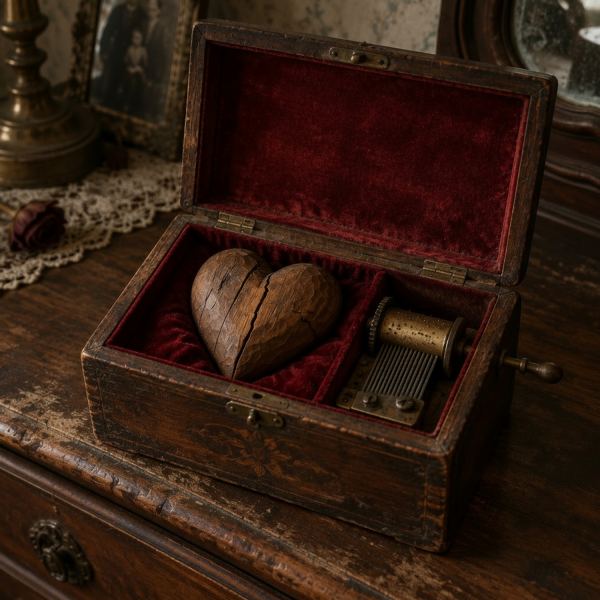 Wooden Broken Heart
