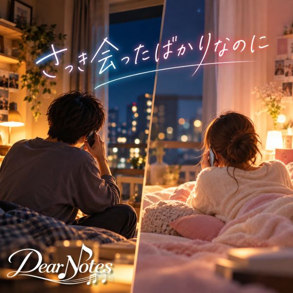 さっき会ったばかりなのに