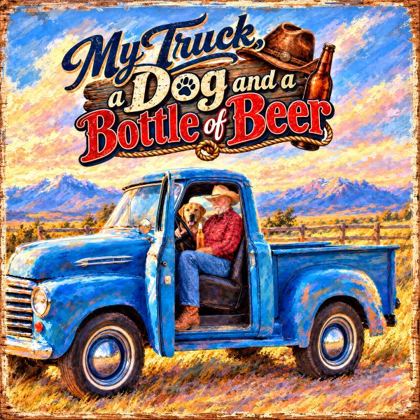 My Truck, a Dog and a Bottle of Beer