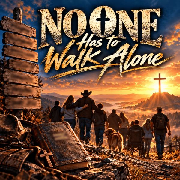 NO ONE HAS TO WALK ALONE
