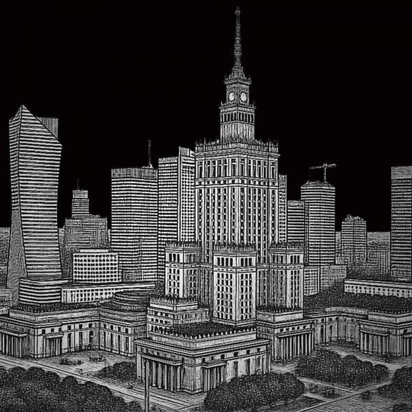 night in warsaw