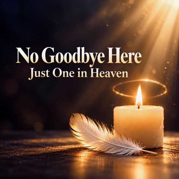 No Goodbye here, Just One in Heaven