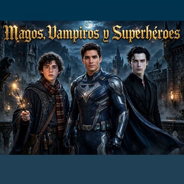 Hechizos, sangre y justicia - Magos, vampiros y superh&eacute;roes