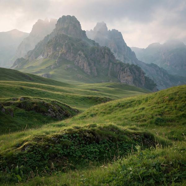 The road to green hills