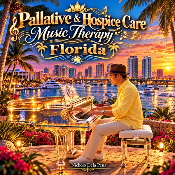 Pallative and Hospice Music Therapy Keywest Florida