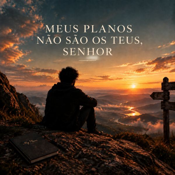 MEUS PLANOS N&Atilde;O S&Atilde;O OS TEUS, SENHOR